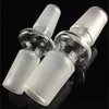 Glass smoking adapter 10-10 14-14 14-19 standard male to males converter different size for bong water pipe wholesale price