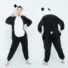 Panda Pijama Onesies Unicorn Çocuklar Için Bebek Kız Pijama Erkek Pijama Hayvan Tiger Eşek Licorne Onesie Çocuk Tulumlar 211130