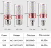 4Pcs/lot LED Corn Bulb E27 E14 SMD 2835 No Flicker Bulbs lamp 12W 16W 220V Chandelier Candle LEDs Light For Home Decoration D2.5