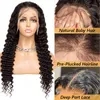 13x4 frontal transparente com bebê para mulheres negras vendedores 100% Virgin Brazilian Hd Lace Front Human Human Wig