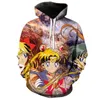 CLOOCL Sailor Moon sweats à capuche dessin animé rôle sweats hommes femmes tenues amples avec poches personnalité bricolage imprimé vêtements27670078974893