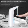 UOSU LIFE Automatic 400ML Electric Soap Dispenser With Sensor for Kitchens And Bathroom 211222