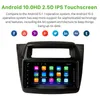 7 polegadas Android 10.0 2 + 32G IPS Carro DVD Radio Player Estéreo Head Unit GPS para Mitsubishi Pajero Sport Triton-2014 Sistema com WiFi