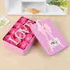 Savon Rose Fleur Cadeau 12 pcs/ensemble Artificielle Rose Fleur Cadeau avec AMOUR Lettres Saint Valentin Fête Des Mères Présent