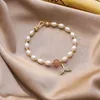 Chain Japanese and Korean simple sweet round bead bracelet for women