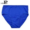 LOBAJA Lot 6 pc Underwear Cotton High Waist Briefs Ladies Mothers Panties Knickers Intimates Plus Size XXL 3XL 4XL 210730