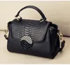 Shoulder Bags Genuine Leather Handbags 2021 Trendy Top Layer Cowhide Large Capacity Messenger Bag Ladies Handbag Wild Swallow