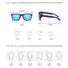 새로운 최고 품질의 선글라스 TR90 프레임 편광 렌즈 UV400 스포츠 일요일 안경 패션 안경 도로 자전거 안경 8CFF