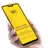 9D Full Cover Temperat Glass Telefon Skärmskydd för Huawei P50 P40 P30 P20 Lite E Pro 5G 4G P Smart S Z Plus 2021 2020 2019