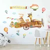 Vinyl Wall Sticker Children's Room Kawaii Decor Bedroom Baby Nursery Wall Stickers for Kids Rooms Boys Decoration 210615