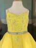 Lace Pageant Dress for Teens Juniors 2021 Tulle Skirt Sheath Spaghetti Rhinestones Pageant Gown for Little Girl Zipper Formal Part264B