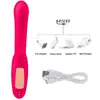 NXY Seks Vibratörler Silikon Klitoris Vibratör G Spot 16 Modları için Dildo Tavşan Su Geçirmez Titreşimli Erotik Oyuncak 1209