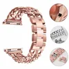 Double Row Chain Metal Strap For Apple Watch Band 44mm 42mm 40mm 38mm Stainless Steel Bracelet Wristband Iwatch Series 6 5 4 SE Watchband Smart Accessories