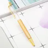 27 kleuren creatieve lege tube balpen pennen diy zelfvulling metalen pen school briefpapier kantoorbenodigdheden schrijven gift feestartikelen