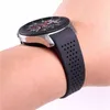 22mm Silicone Rubberen Strap voor Samsung Galaxy 46mm S3 S4 Waterdichte Sport Ademend Horloge Strap Armband Band Polsband H0915