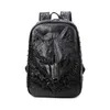 3D Women Men Backpack Travel Punk Rock Grimace Pattern Owl Skull Fox Lion Patterns Backpack Funny School Shoulder Bag