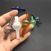 유니버설 다채로운 유리 거품 carb cap 라운드 공 OD 20mm 돔 유리 물 파이프 4mm 석영 열 vanger 손톱