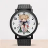 Relógios de pulso My Hero Academia Cosplay Estudante Relógio Quartz Relógios Silicone Strap Pulso Anime Adulto Criança COS Acessórios Christma252x