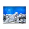 Decorations 9075 15 Meters/Roll Double Sided Aquarium Decoration Aqua Garden Landscape Poster Fish Tank Background Picture Wall Decor Glossy