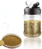 150ML Plastic Spice Jars / Bottles, 5Oz PET Spice Containers with Black Cap, Perfect for Storing Spice, Herbs and Powders