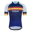 Spain Bike Jersey Summer Short Sleeve Cycling Shirt Utdoor Mountain Bike Maillot Ropa Ciclismo Breathable Cycling Jerseys Women