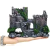 Decoraties Hars Artificial Decoration Aquarium Rock Cave Building Landscaping Ornament