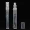 Moda 4ml Mini Pacote de teste portátil Pacote de plástico garrafa com spray e tubo de teste de perfume vazio 100 peças / lote T200819