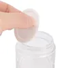 2022 nouveau pot en verre transparent bouteille de crème pour le visage récipient de maquillage cosmétique avec couvercle en or rose 5g 10g 15g 20g 30g 50g 100g bouteilles d'emballage