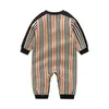 Baby jumpsuits mode rompertjes jongens meisjes baby unisex lange mouwen jumpsuits hoge kwaliteit katoen kinderen kinderen ademende onesies