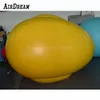 Adorável fofo amarelo amarelo amarelo bóia pato gigante pvc patos de borracha para publicidade mostrando