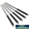 1 Pair Chinese Metal Chopsticks Stainless Steel Square Stylish Healthy Reusable Colorful Household Sticks For Sushi Kitchen