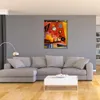Hohe Qualität Handgemalt Wassily Kandinsky Malerei Reproduktion Öl auf Leinwand Abstrakte Kunst Wohnkultur
