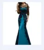 Mermaid Lace Mother Of The Bride Dresses Long Sleeves Plus Size Jewel Neck Wedding Guest Dress Floor Length Evening Gowns