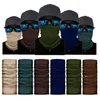 Magic Scarf Bandana Solid Designer Face Masks Multifunctional Outdoor Headscarf Breathable Sweat Absorbing Mask Outdoor Neck Cover LLA8737