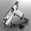 Gecko Toy Gun Loading Fire Model Pistol Blaster Airsoft Soft Bullet Manual Shotgun Pistola voor volwassenen kinderen buitenspellen