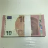 100 pièces ensemble blague argent accessoire Euros jouet billet Euro facture monnaie fête faux argent enfants cadeau Tickets2689