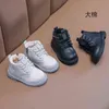 Winter Baby Boys Casual Boots Outdoor Kids Leather Shoes Soft Bottom Non-slip Toddler Short Snow Boots STP061 211108