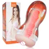 NXY Men masturbator Masturbators For Men Pussy Vagina Vacuum Pocket Glans Stimulate Massager Male Masturbation Cup Sex Toys Adult Products 1202