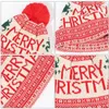 2022 desenhos chapéus de Natal beanie newyear de malha chapéu quente christmas veado crianças adultos crânio tampões
