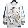 Men's Hoodies Men's & Sweatshirts Touhou Project Cosplay Hoodie Hakurei Reimu Kirisame Marisa Cartoon Print White Fleece Pullover