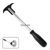 Moersleutel Puller Olie Seal Demontage Gereedschap Dubbele Schroevendraaier Carbon Steel Black Plastic Handvat Autoreparatie Tool