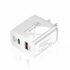 20W 18W 25W Cargadores rápidos rápidos Tipo C PD Cargador de pared Dual Puertos USB-C Adaptador de potencia para iPad Air iPhone XR 11 12 13 Samsung Tablet PC MP3 F1 F1