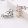 Key Chain Accessories for Women Bag Decoration Pendant Cute Bear Keychains Jewelry Car Key Ring Boy Girl Gifts G1019