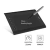 Huion H610 PRO V2 8192 niveaux de batterie de dessin graphique numérique - Tablette à stylet avec OTG PC/Android