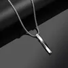 Pendant Necklaces NorthGarden Fashion Stainless Steel Necklace Men Goth O Chain Simple Long Women Do Not Fade Vintage Jewelry2021