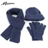 mens beanie and gloves set