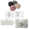 Plain Cotton Glitter Muslim Hijabs Schals Damenmode Kopftuch Große Kopfwickel Turbane Foulard