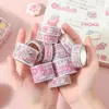 Favor de festa 8 Roll Paper Fita Scrapbook Material Mandal Conta Diy Cherry Blossom Unicorns Mascares japoneses