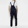 Herrenhose, Herren-Overall, Taschenjeans, langer Overall, Overall, Streetwear, Hosenträger, Denim-Latzhose, Latzhose für Herren