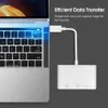 Type C tot SD -kaartlezer OTG USB -kabel Micro SD/TF -kaarten Lezers Adapter Data Transfer voor MacBook Cell Telefoon Samsung Huawei306o
